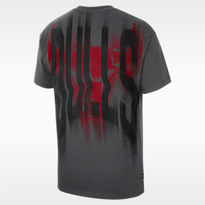 Chicago Bulls Nike Men's Basketball Pre-Game T-Shirt. Nike ID